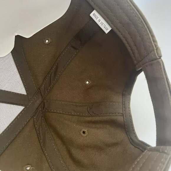 NEW HORNADY Embroidered Logo Tactical Cotton Baseball Cap Hat - Brown - Picture 6 of 6